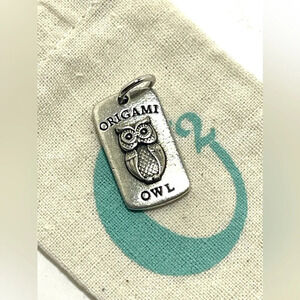 Origami Owl Living Lockets Retired Owl Dangle.